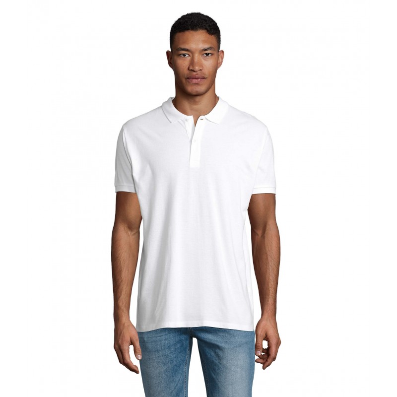 Sol's - Polo homme PLANET MEN - Blanc