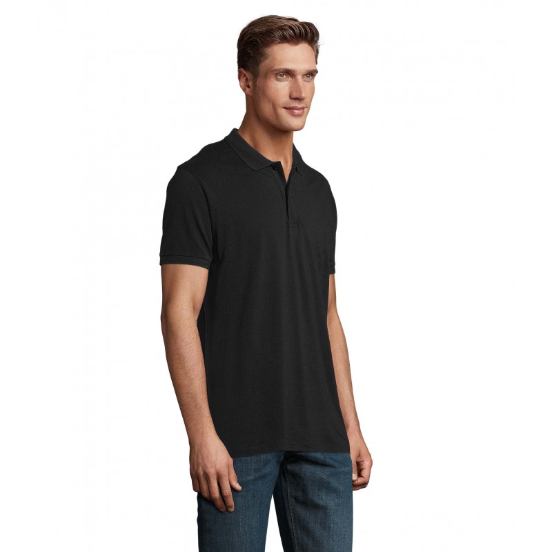 Sol's - Polo homme PLANET MEN - Noir