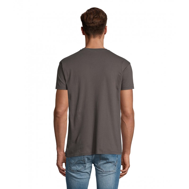 Sol's - Tee-shirt unisexe col rond REGENT - Gris Foncé