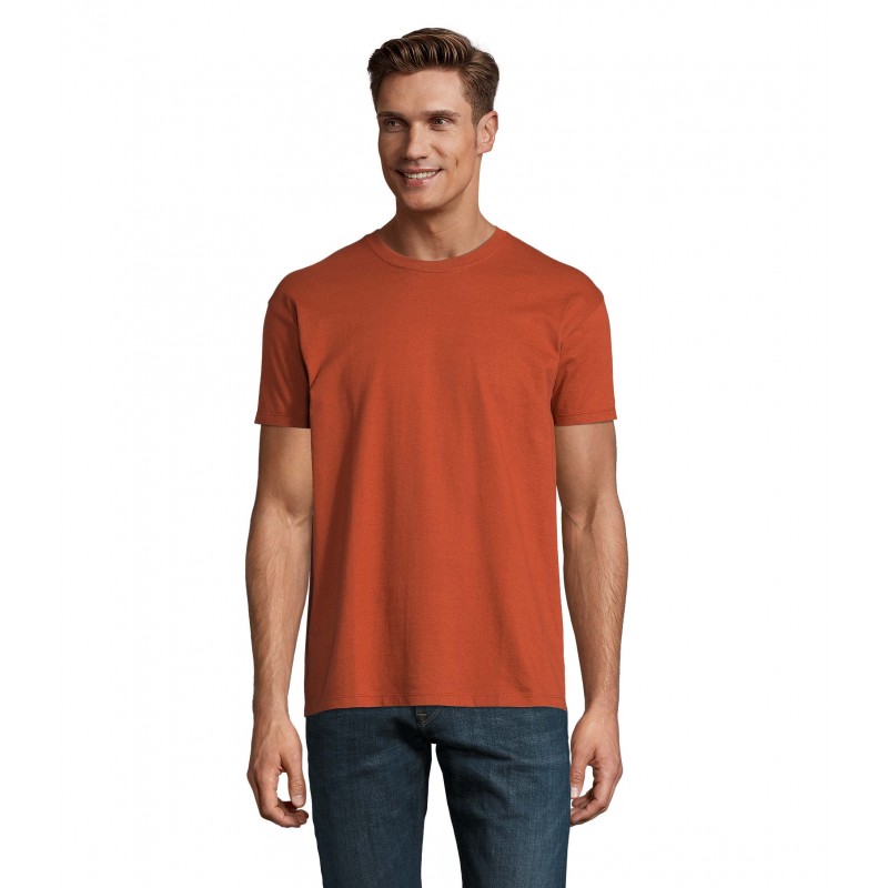 Sol's - Tee-shirt homme col rond IMPERIAL - Terracotta