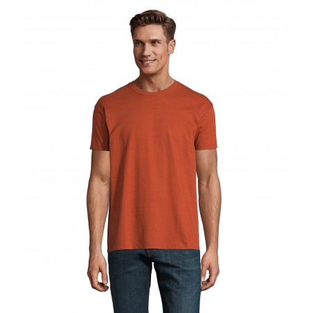 Sol's - Tee-shirt homme col rond IMPERIAL - Terracotta