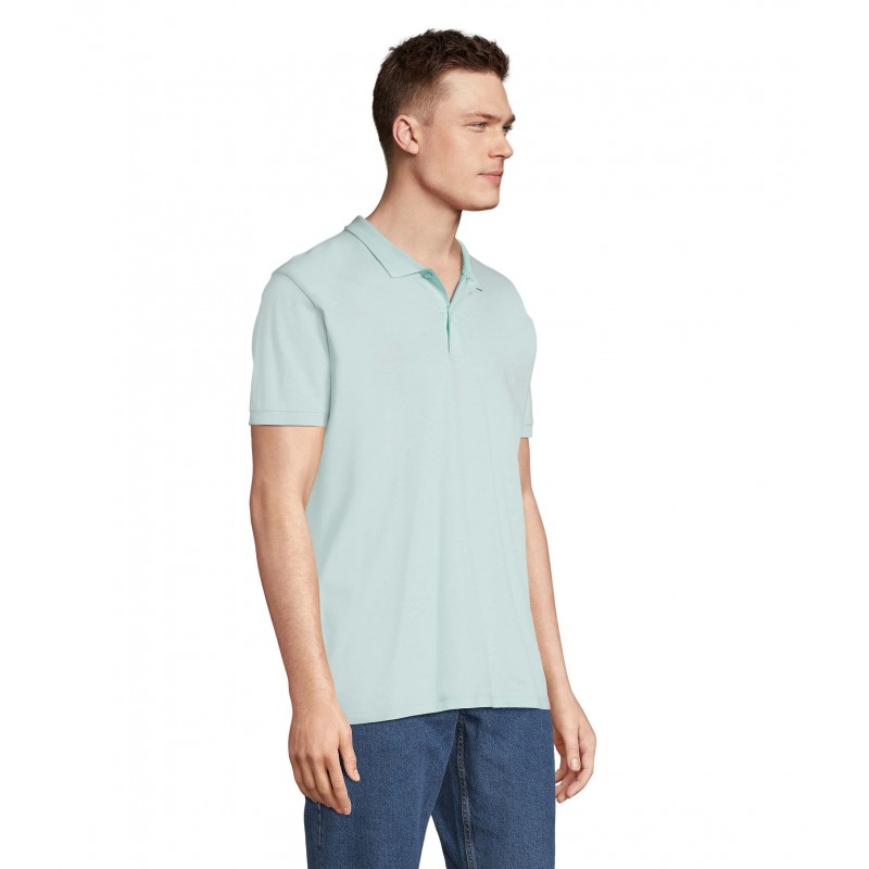 Sol's - Polo homme PLANET MEN - Bleu Artique