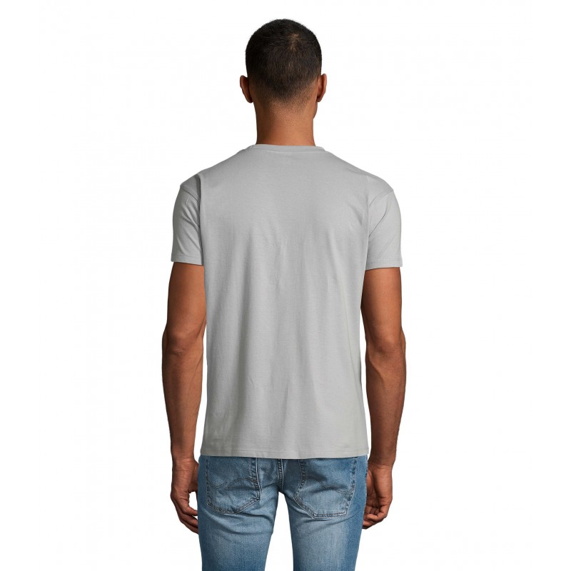 Sol's - Tee-shirt unisexe col rond REGENT - Gris Pur