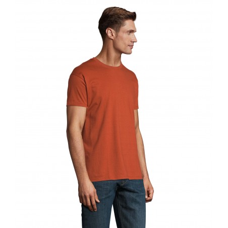 Sol's - Tee-shirt homme col rond IMPERIAL - Terracotta