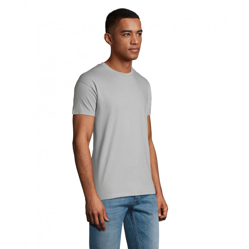Sol's - Tee-shirt unisexe col rond REGENT - Gris Pur
