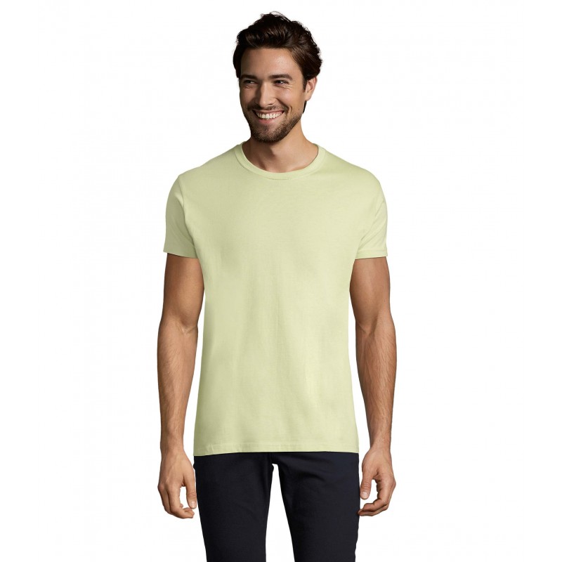 Sol's - Tee-shirt homme col rond IMPERIAL - Tilleul