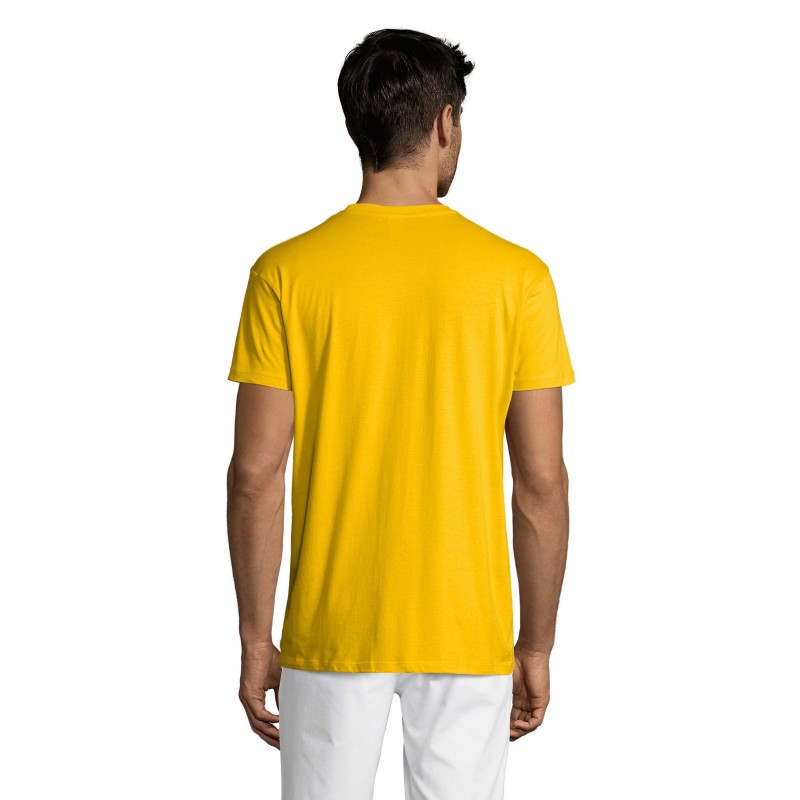 Sol's - Tee-shirt unisexe col rond REGENT - Jaune