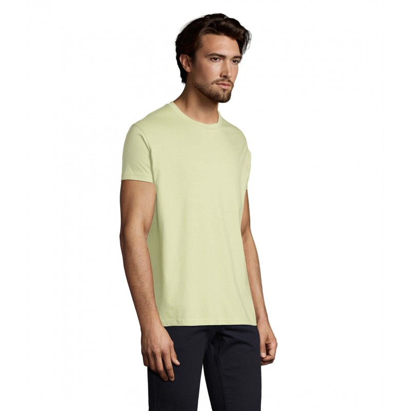 Sol's - Tee-shirt homme col rond IMPERIAL - Tilleul