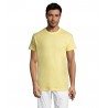 Sol's - Tee-shirt unisexe col rond REGENT - Jaune Pâle