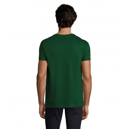 Sol's - Tee-shirt homme col rond IMPERIAL - Vert Bouteille