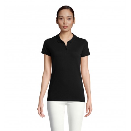 Sol's - Polo femme PLANET WOMEN - Noir