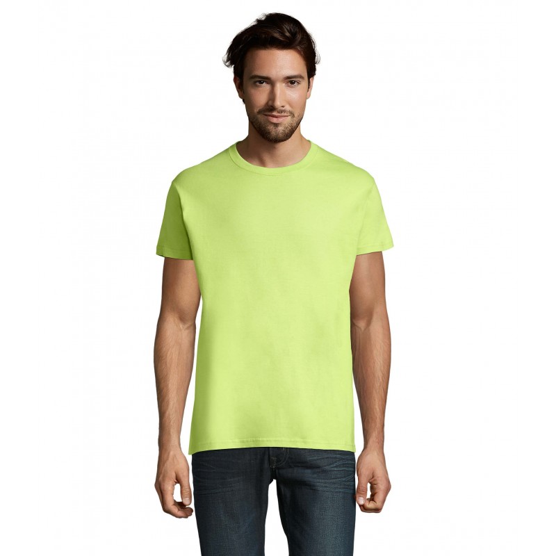 Sol's - Tee-shirt homme col rond IMPERIAL - Vert Pomme