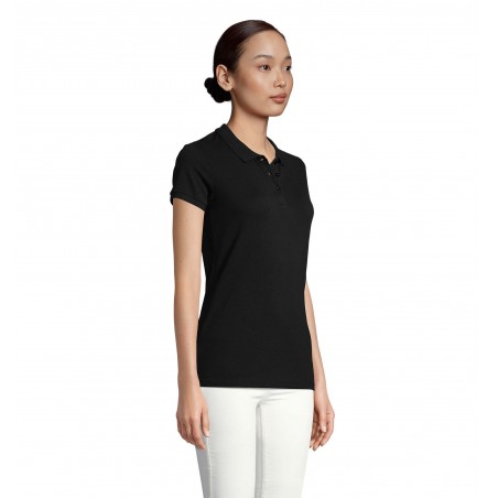 Sol's - Polo femme PLANET WOMEN - Noir