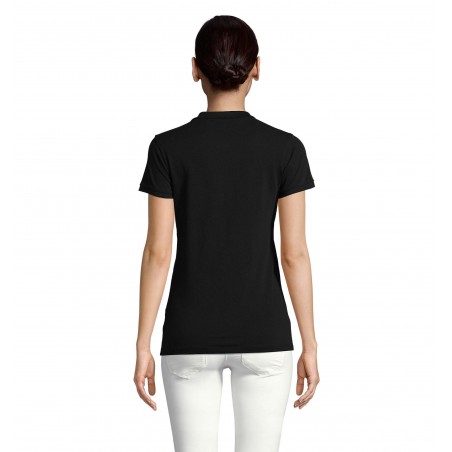 Sol's - Polo femme PLANET WOMEN - Noir