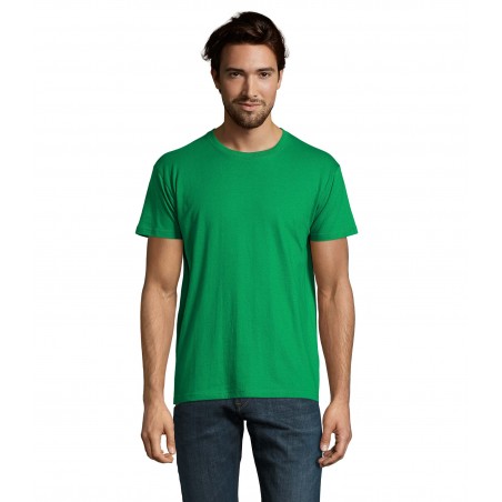 Sol's - Tee-shirt homme col rond IMPERIAL - Vert Prairie
