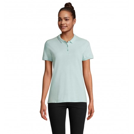 Sol's - Polo femme PLANET WOMEN - Bleu Artique