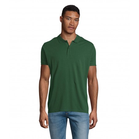 Sol's - Polo homme PLANET MEN - Vert Bouteille