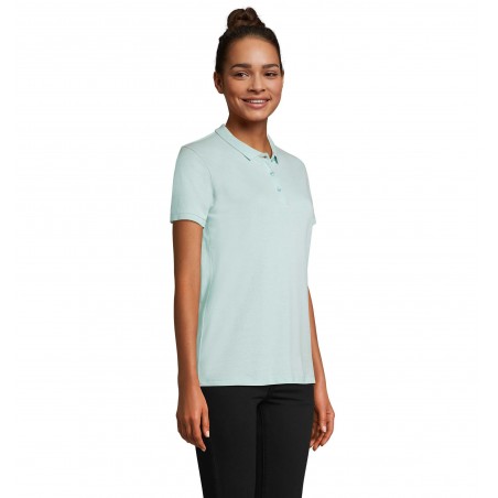 Sol's - Polo femme PLANET WOMEN - Bleu Artique