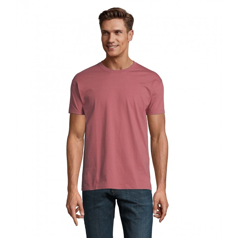 Sol's - Tee-shirt homme col rond IMPERIAL - Vieux Rose