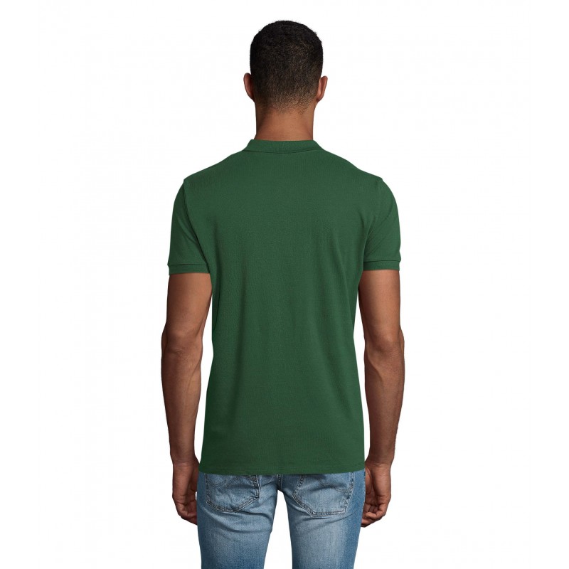 Sol's - Polo homme PLANET MEN - Vert Bouteille