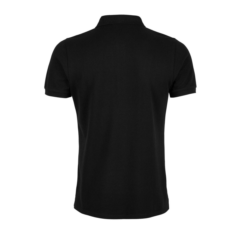 Neoblu - Polo piqué patte cachée homme OWEN MEN - Noir Profond