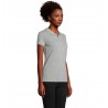 Sol's - Polo femme PLANET WOMEN - Gris Chiné