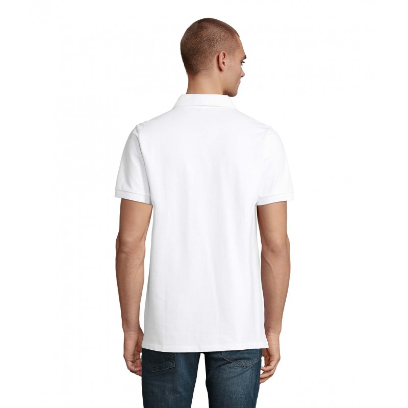 Neoblu - Polo piqué patte cachée homme OWEN MEN - Blanc Optique