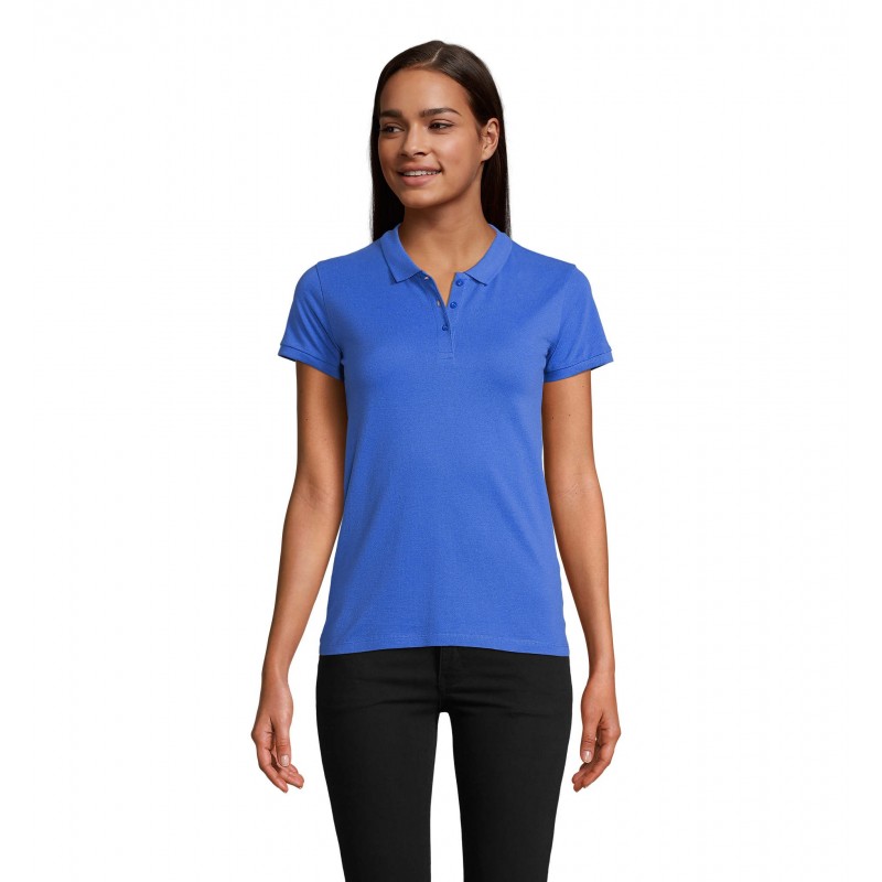 Sol's - Polo femme PLANET WOMEN - Royal