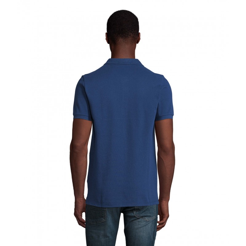 Neoblu - Polo piqué patte cachée homme OWEN MEN - Bleu Intense