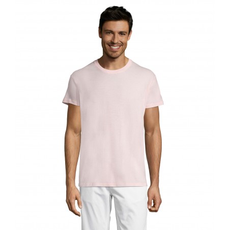 Sol's - Tee-shirt unisexe col rond REGENT - Rose Moyen