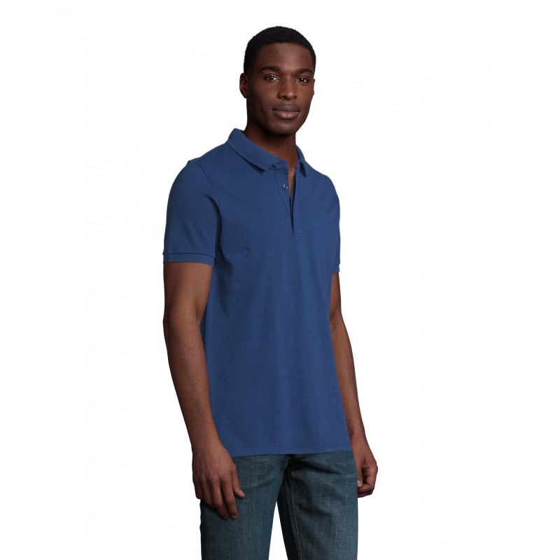 Neoblu - Polo piqué patte cachée homme OWEN MEN - Bleu Intense