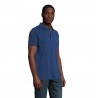 Neoblu - Polo piqué patte cachée homme OWEN MEN - Bleu Intense