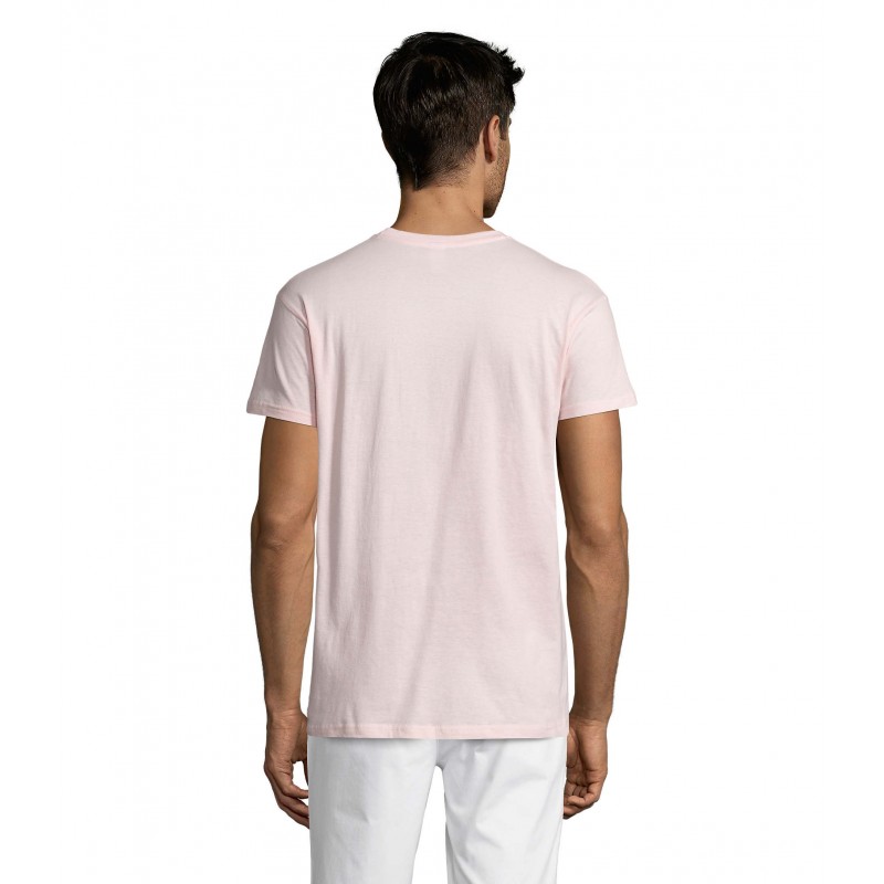 Sol's - Tee-shirt unisexe col rond REGENT - Rose Moyen