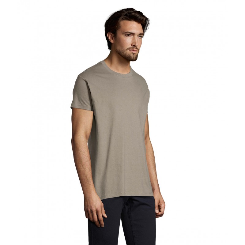 Sol's - Tee-shirt homme col rond IMPERIAL - Zinc