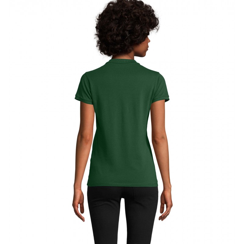 Sol's - Polo femme PLANET WOMEN - Vert Bouteille