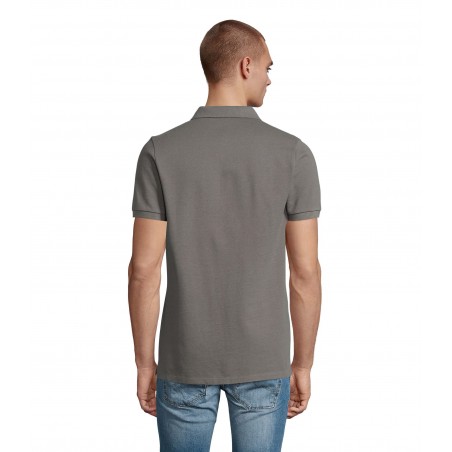 Neoblu - Polo piqué patte cachée homme OWEN MEN - Gris Léger