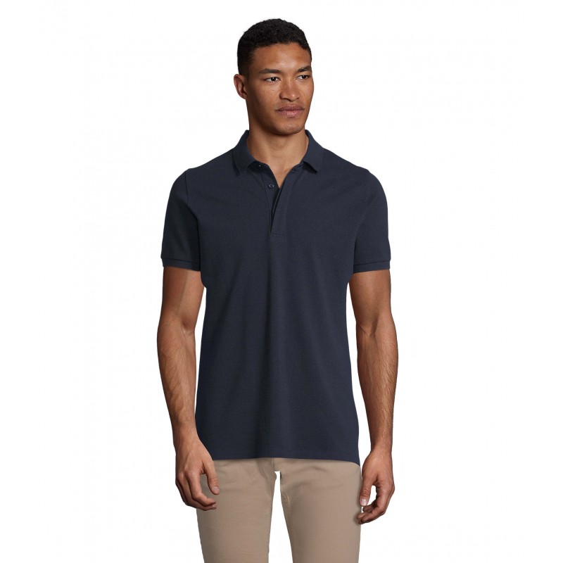 Neoblu - Polo piqué patte cachée homme OWEN MEN - Nuit