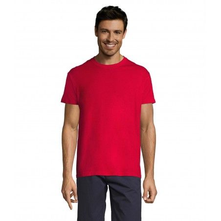 Sol's - Tee-shirt unisexe col rond REGENT - Rouge