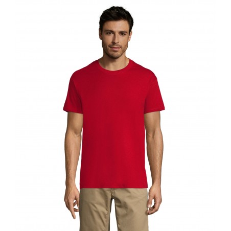 Sol's - Tee-shirt unisexe col rond REGENT - Rouge Tango