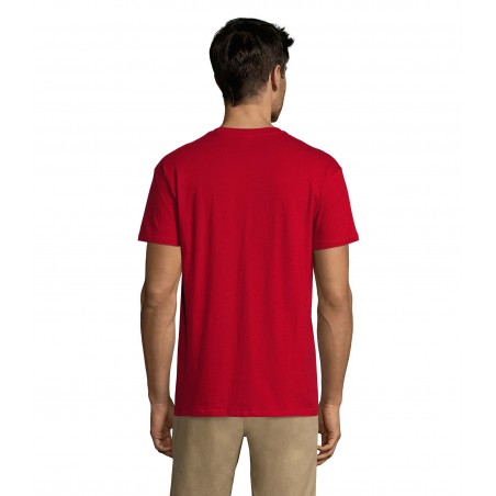 Sol's - Tee-shirt unisexe col rond REGENT - Rouge Tango