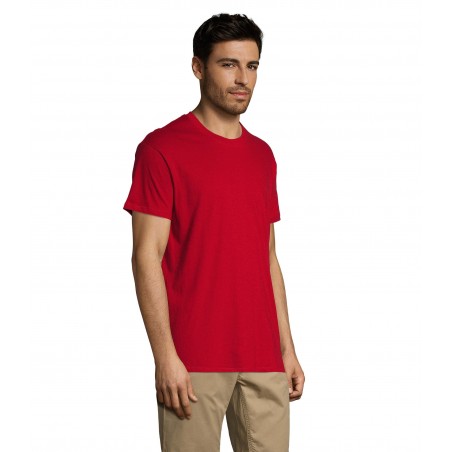 Sol's - Tee-shirt unisexe col rond REGENT - Rouge Tango