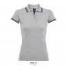 Sol's - Polo femme PASADENA WOMEN - Gris / Marine