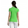 Sol's - Polo femme PASADENA WOMEN - Lime / Blanc