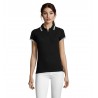 Sol's - Polo femme PASADENA WOMEN - Noir / Blanc