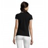 Sol's - Polo femme PASADENA WOMEN - Noir / Blanc