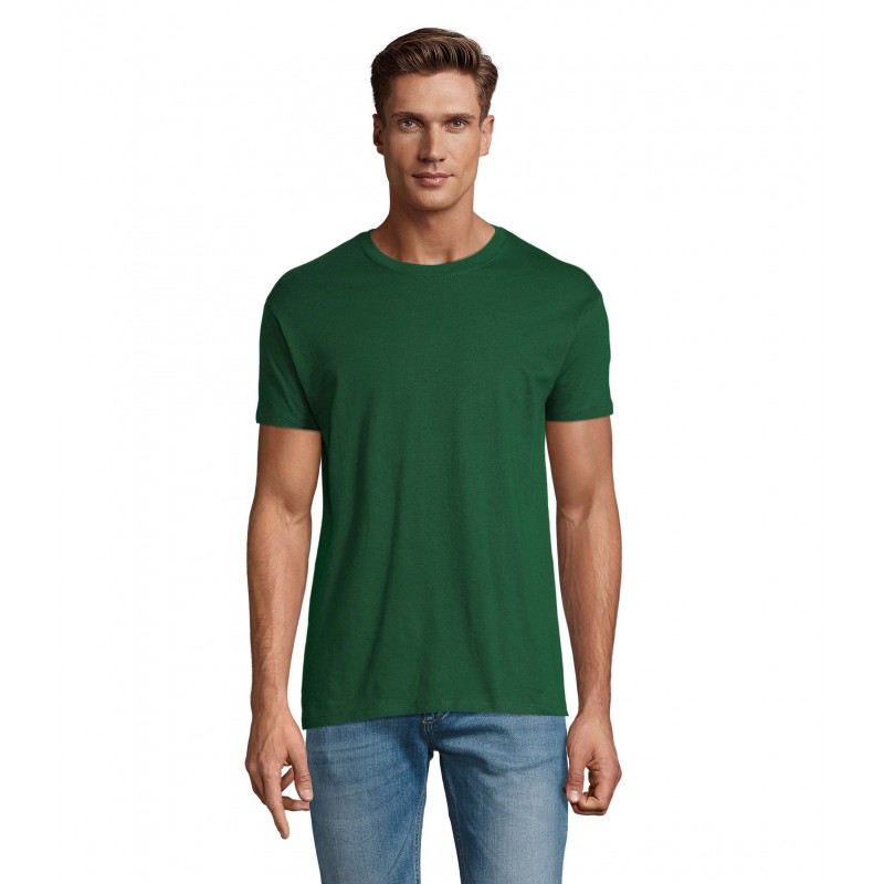 Sol's - Tee-shirt unisexe col rond REGENT - Vert Bouteille
