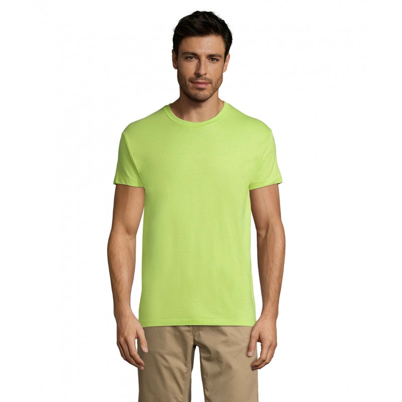 Sol's - Tee-shirt unisexe col rond REGENT - Vert Pomme