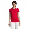 Sol's - Polo femme PASADENA WOMEN - Rouge / Blanc