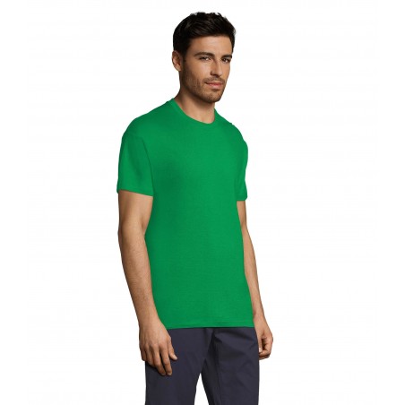 Sol's - Tee-shirt unisexe col rond REGENT - Vert Prairie