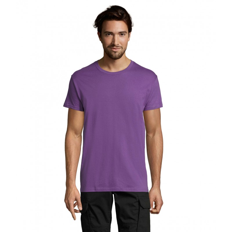 Sol's - Tee-shirt unisexe col rond REGENT - Violet Clair